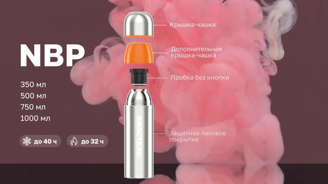 Термосы с лаковым защитным покрытием корпуса.