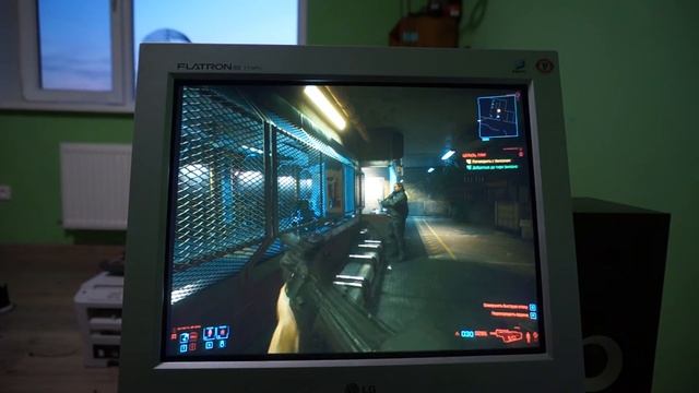 crt gaming LG Flatron ez T710PH Cyberpunk 2077 смотреть онлайн