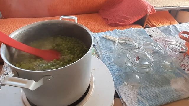 Консервирую зеленый горошек смотреть онлайн