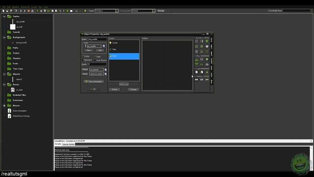 Game Maker Studio: Basic Pong Tutorial смотреть онлайн