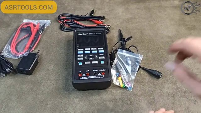 ویدیو جعبه گشایی اسیلوسکوپ هانتک مدل HANTEK 2D72 در استدیو عصرتولز смотреть онлайн