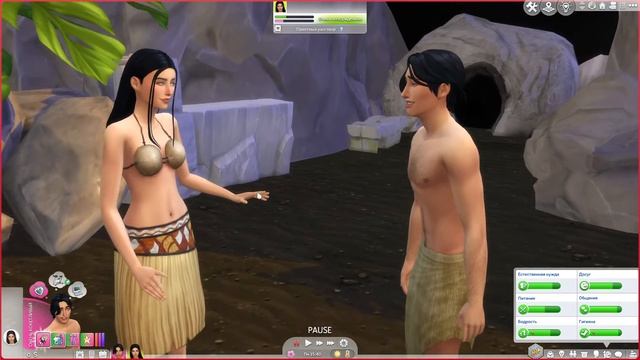 САМЫЙ смертельно-опасный мод??? ? - Испытание эпохой. Доисторические времена / The Sims 4 / Эпизод смотреть онлайн