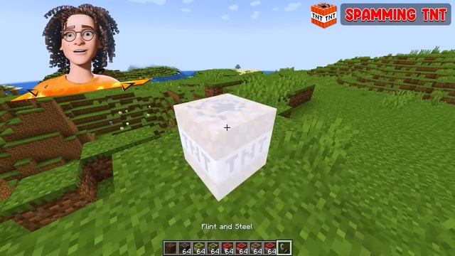 Destroying Minecraft Using MODDED TNT... смотреть онлайн