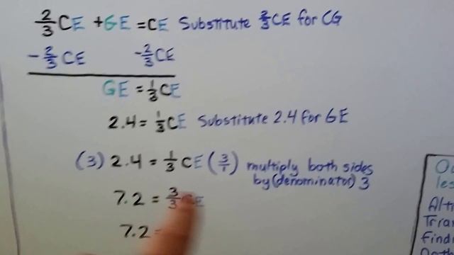 Geometry 5.3a, Centroid Theorem & construct Centroid of a Triangle смотреть онлайн