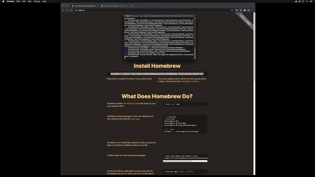 b002 Installing Brew on Mac смотреть онлайн
