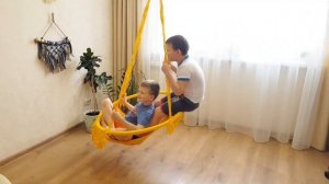 ВАРИАНТ КРЕПЛЕНИЯ подвесного кресла к потолку. Подвесное кресло макраме  для дома, беседки, балкона