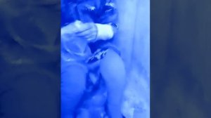 Бабушка в туалете