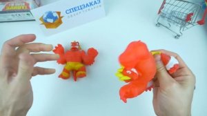 Худшие Копии Гуджитсу Блейзагот и Траш Тянущиеся Фигурки GooJitZu | СПЕЦЗАКАЗ