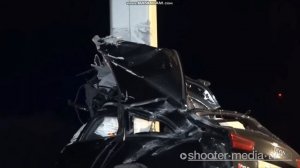 Crystal Castles - KEROSENE (Audi RS6 300KM/H crash