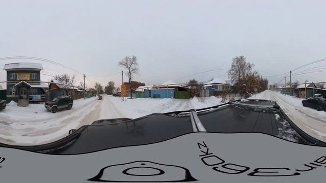 По улицам Талгара. ул Гагарина, Бокеева, Глинки. ? 360° видео с пространственным звуком смотреть онлайн