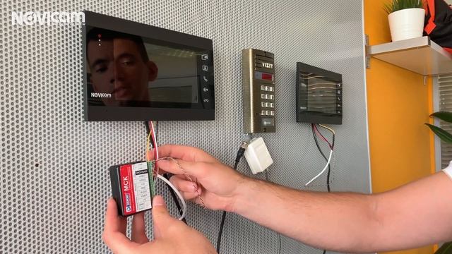 Подключение видеодомофона к подъездному координатному домофону Vizit, Cyfral, Eltis, Метаком смотреть онлайн