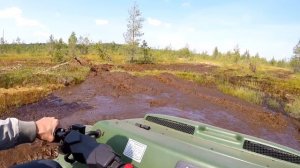 И ЭТО можно ПОСАДИТЬ??? Вездеходы Тингер в БОЛОТЕ!!!