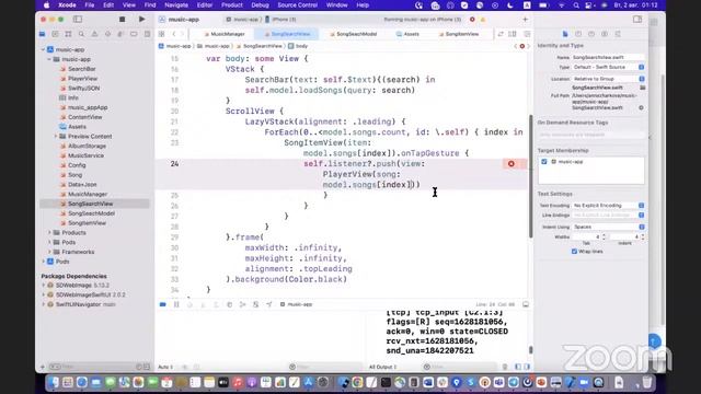 async/await в swiftUI // Демо-занятие курса «iOS Developer Professional» смотреть онлайн