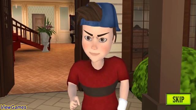 Playing as Miss T In Scary Stranger 3D New Update New Levels Troll Mr Grumpy Every Day (Android,iOS смотреть онлайн