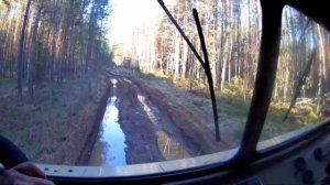 Газ 66 по весенним дорогам/Ночевка в Газ 66.