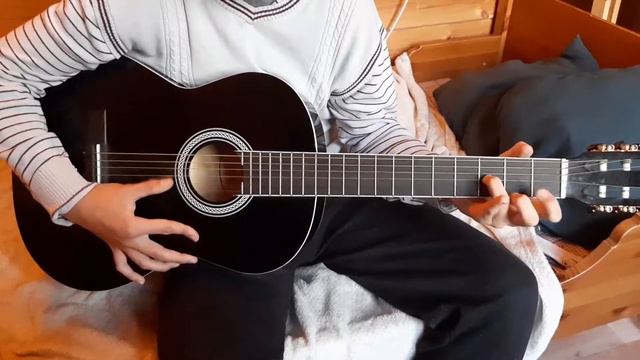 Сыграл известный мем на гитаре!!! до конца😏 смотреть онлайн