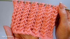 РЕЛЬЕФНЫЕ ЦЕПОЧКИ СПИЦАМИ 86 Вязание Узоры спицами