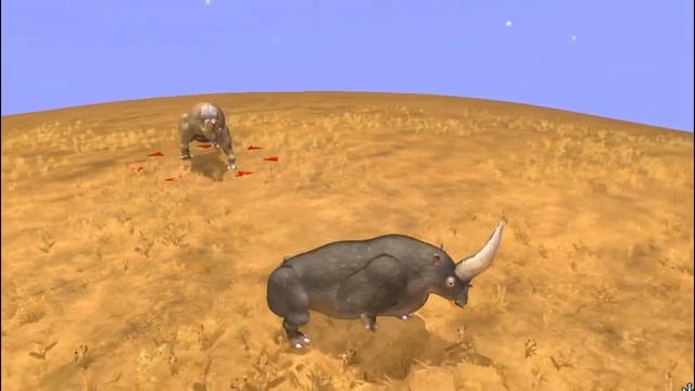Elasmotherium vs Embolotherium | Cenozoic Era Battle [S2E9] | SPORE смотреть онлайн