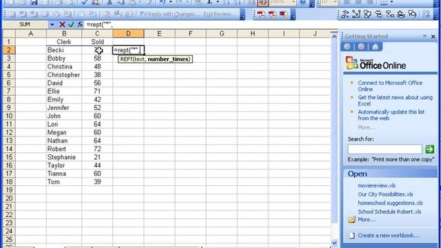 Microsoft Excel #09: Using the REPT (Repeat) Function - Neat смотреть онлайн
