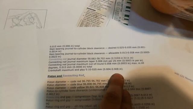 2000 Ford Mustang v6 3.8L - Engine Rebuild-Crankshaft Install - Pt-1 смотреть онлайн