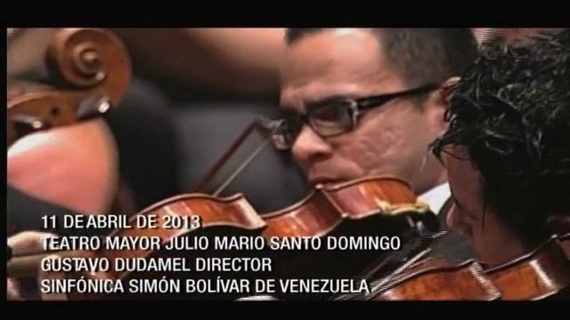 Gustavo Dudamel y la Sinfonica Simon Bolivar usted la vio, por Canal Capital. смотреть онлайн