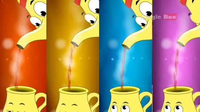 I Am A Little Tea pot - English Nursery Rhymes - Animated/ Cartoon Songs For Kids смотреть онлайн