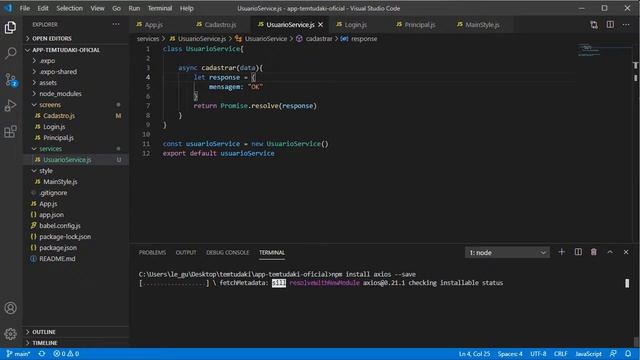Aula 21 - Como chamar e testar uma API em React Native? смотреть онлайн