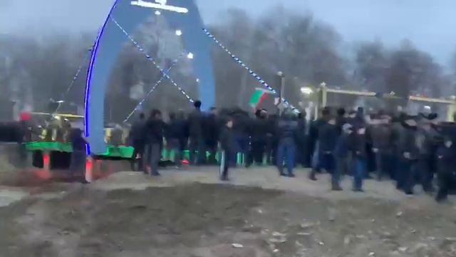 Открытие моста с Алхан Юрта смотреть онлайн