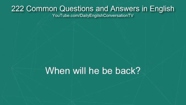 English Speaking Practice - Most Common Questions and Answers in English смотреть онлайн