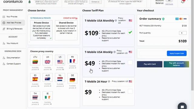 How to create your own proxy │ Unlimited rotating proxies coronium.io смотреть онлайн