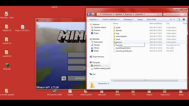 PL Jak zainstalować mody do Minecraft 1.7.10 - Instalacja Forge смотреть онлайн