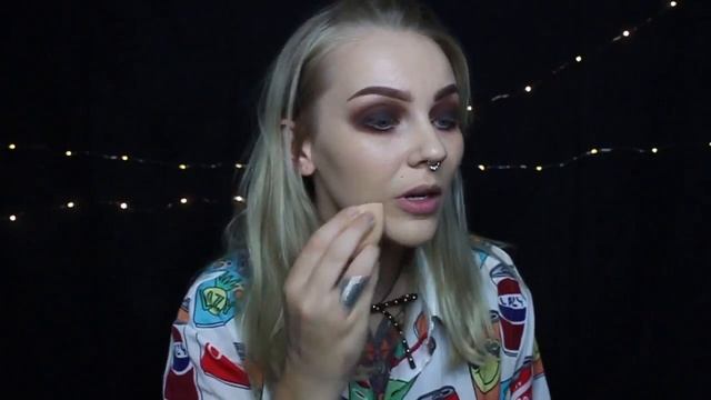one brand full face makeup tutorial. kat von d beauty! смотреть онлайн