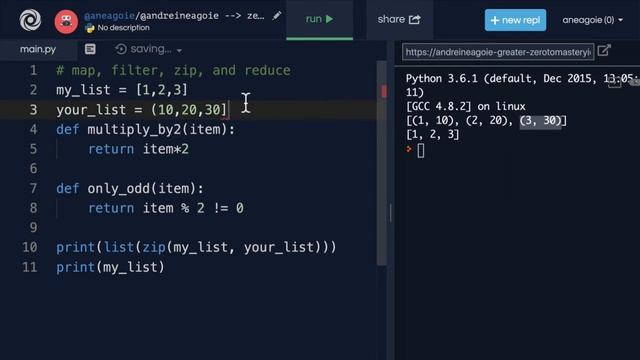[Language skills Python] zip() - Advanced [Tutorial] смотреть онлайн