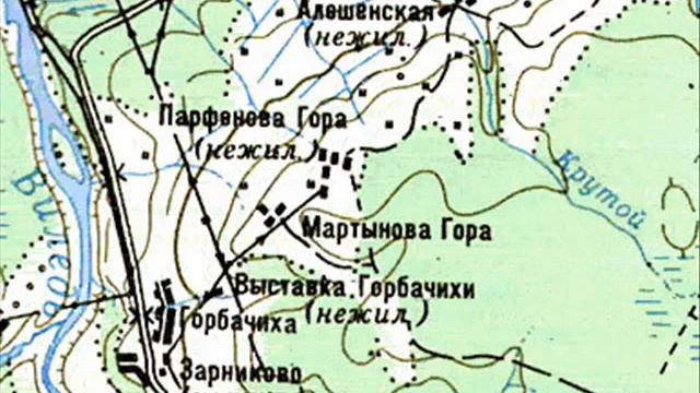 Карта заброшенных деревень, Россия, здесь можно искать смотреть онлайн