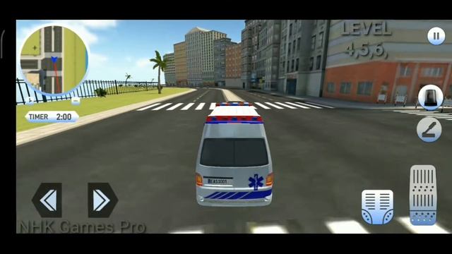 Roof Jumping Ambulance Simulator - Rooftop Stunts #1 | New Ambulance Unlocked | New Car Game Androi смотреть онлайн