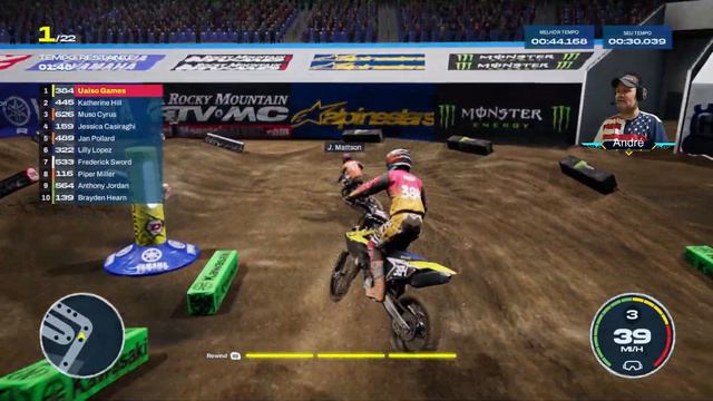 Monster Energy Supercross 6 - The Official Videogame - O Inicio Do Jogo | PC Gameplay