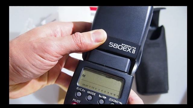Фотовспышка Canon Speedlite 580EX II смотреть онлайн