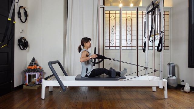[40 min] Pilates Reformer Workout with Magic circle/Pilates Ring/Full body смотреть онлайн