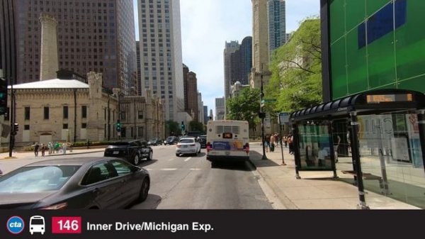 CTA's Ride the Routes: Route 146 Southbound (Real-time)