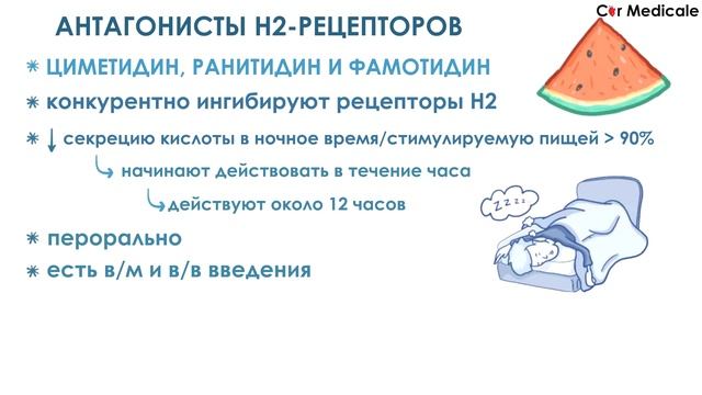 Препараты понижающие кислотность желудка - антациды, ингибиторы протонной помпы, ингибиторы Н2 смотреть онлайн