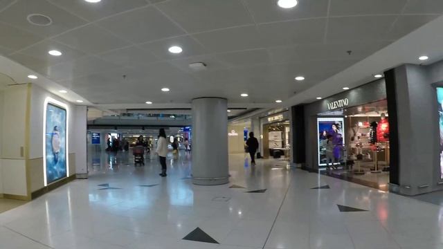 Hong Kong International Airport - HKG walk through смотреть онлайн