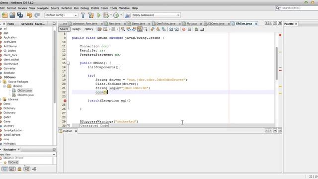 Java Database Connectivity using MS Access - Part-1(Insertion or Register) смотреть онлайн