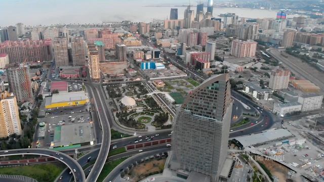 Baku - Azerbaijan - Beautiful Aerial Drone Footage смотреть онлайн