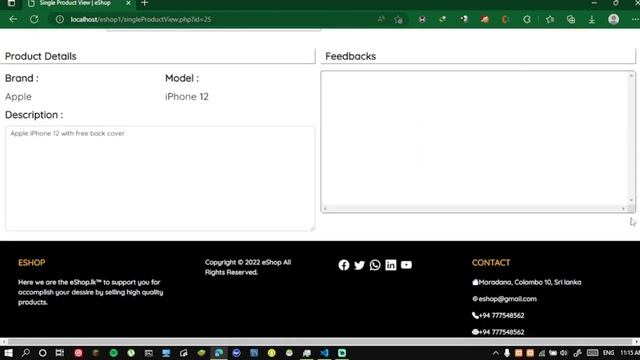 Design a responsive single product view page using HTML, CSS, JavaScript and Bootstrap смотреть онлайн