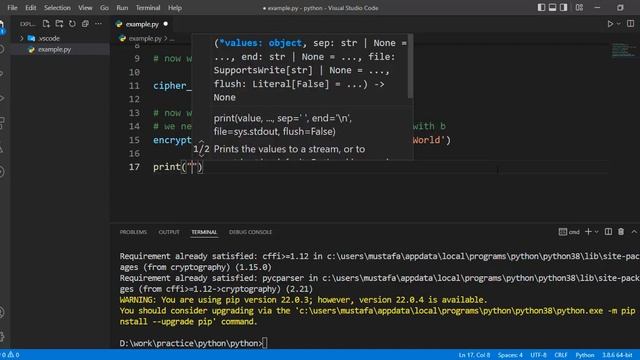 Python cryptography using Fernet смотреть онлайн