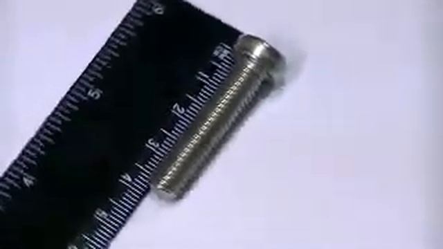 Винт нержавеющий с цил. головкой 5х35 смотреть онлайн