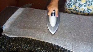 Как подготовить шерстяную ткань к раскрою. Декатировка  шерсти БУКЛЕ