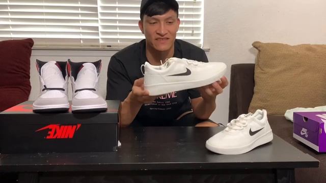 Nike unboxing NYJAH 2.0 on (FEET) air Jordan’s 1 smoke gray смотреть онлайн