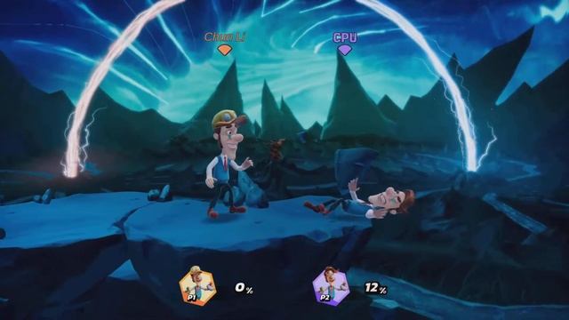 Hugh Neutron Combos - Nickelodeon All-Star Brawl смотреть онлайн