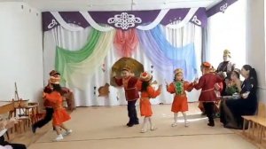 Праздник "Цаган Сар", 2022. Калмыцкий танец " Шарка-барка". Подготовительная группа.